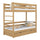 Etagenbett mit Schublade Natureiche – Kinderzimmer, Massivholz, scandi
