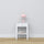 Wooden bedside table 1S N01 Scandi white