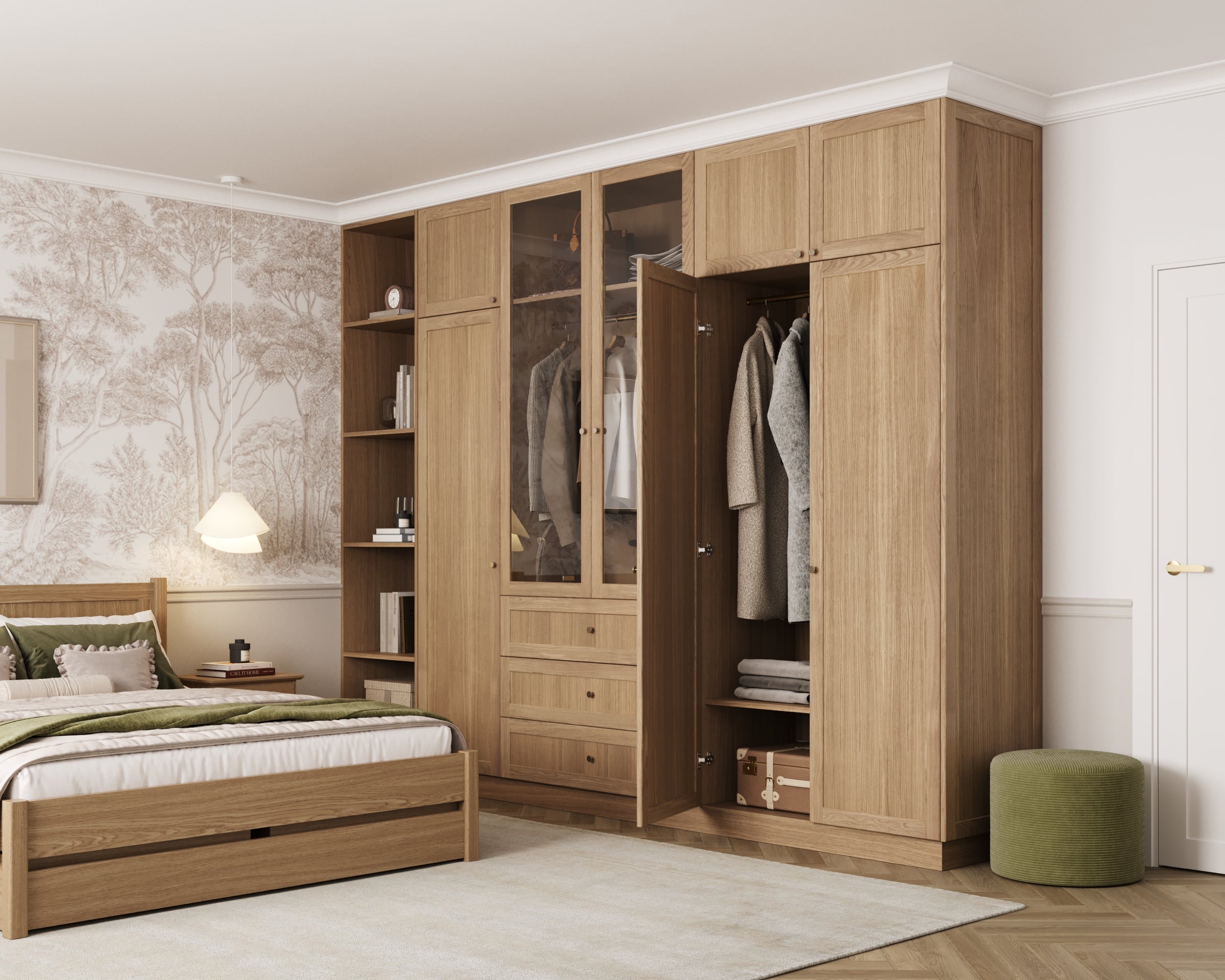 Oak front