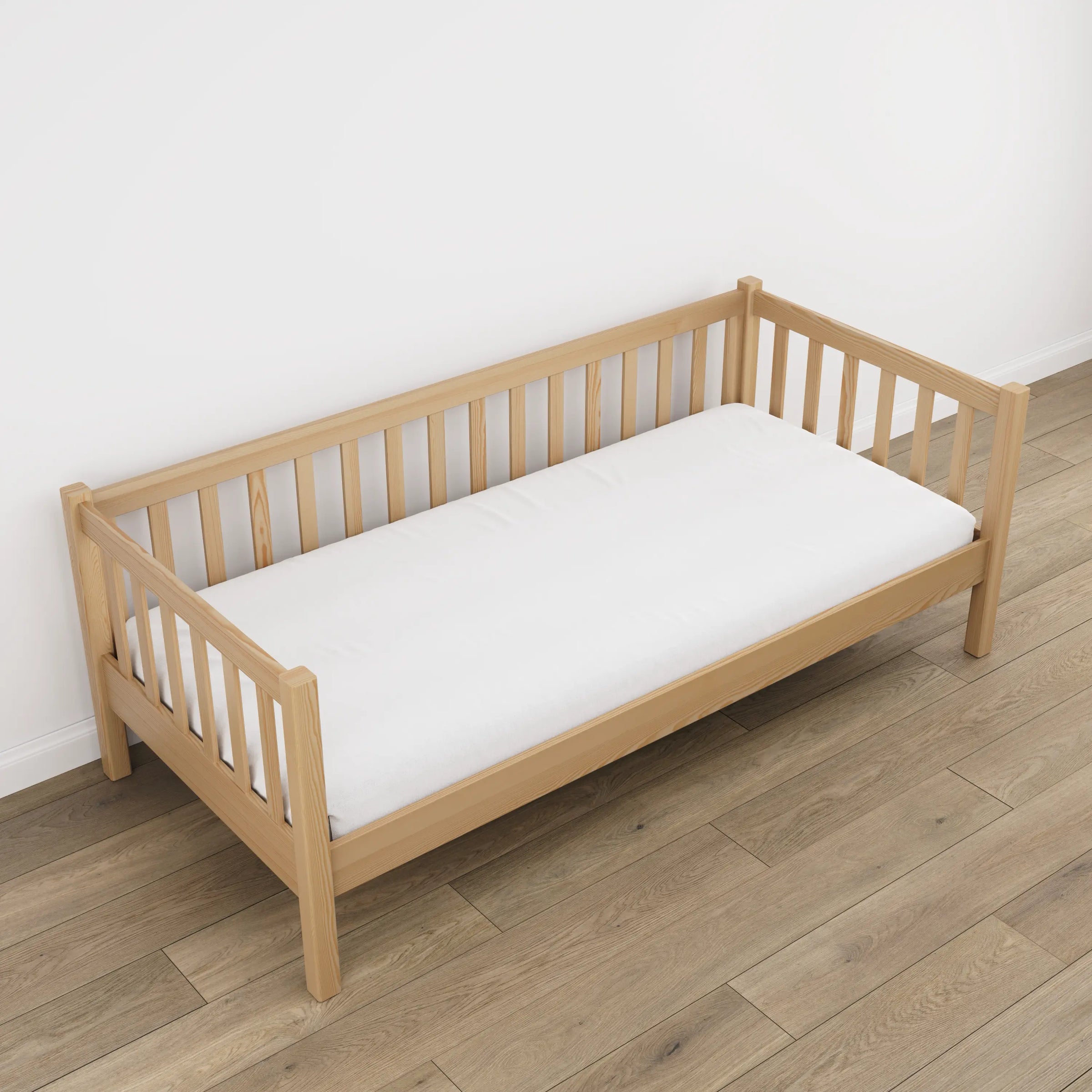 Łóżko sofa N03 sosna naturalna – dodatkowy widok, trwała jakość Nizio Home