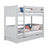 Etagenbett mit Schublade Holz Grau – Kinderzimmer, Massivholz, scandi