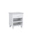 Oak bedside table 1S N02 Scandi oak natural / black