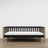 Łóżko sofa N03 czarny / dąb naturalny – widok z innej perspektywy, solidne drewno