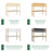 Hochbett mit Schreibtisch N01 RAL/NCS – aus Holz, Farbe an Innenraum angepasst, Nizio Home