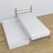 Nizio pine slatted base for bed with drawer – durable support base