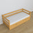 Wooden sofa bed with drawer natural pine – scandi child’s room arrangement