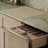 Bleached oak furniture front