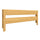 Bed fall protection | natural pine