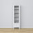 Vitrine 1S 57 Scandi Holz in Wunschfarbe RAL/NCS – Massivholz, Nizio