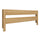 Bed fall protection | natural oak