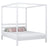Doppelbett mit Baldachin N01 RAL/NCS – aus Holz, Farbe passend zum Interieur, Nizio Home