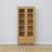 Display cabinet with drawer pine natural pine 90 cm – living room, Scandinavian style Nizio