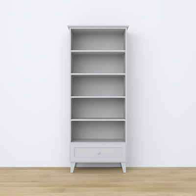 Wooden shelf 1S 80 Scandi grey