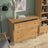 Pine chest of drawers 3S 105 Scandi natural pine