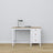 Wooden desk 3S Scandi white / natural oak
