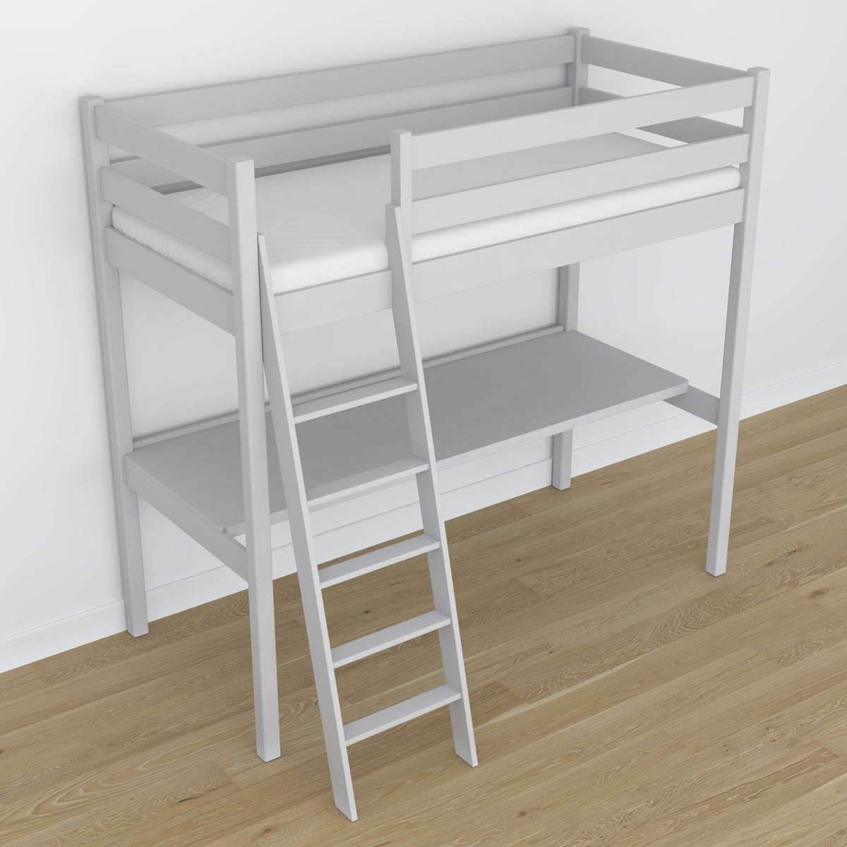 Nizio pine slatted base for loft bed – compatible with every model