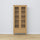 Oak display cabinet 1S 90 Scandi oak natural