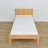 Einzelbett aus Holz Kiefer natur – Details Verbindungen und Holz, Nizio Home