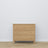 Oak chest of drawers 3S 105 Scandi oak natural