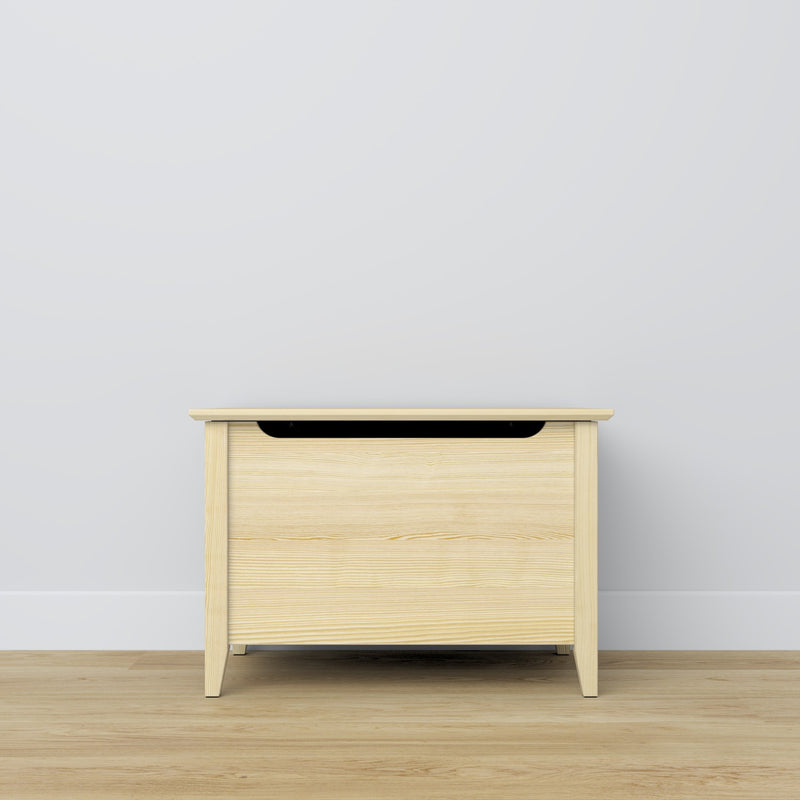 Chest pine clear pine – storage and seating, Scandinavian style by Nizio