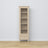 Vitrine mit Schublade Eiche gebleicht 57 cm – Wohnzimmer, skandinavischer Stil Nizio