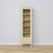 Display cabinet with drawer pine clear pine 57 cm – living room, Scandinavian style Nizio