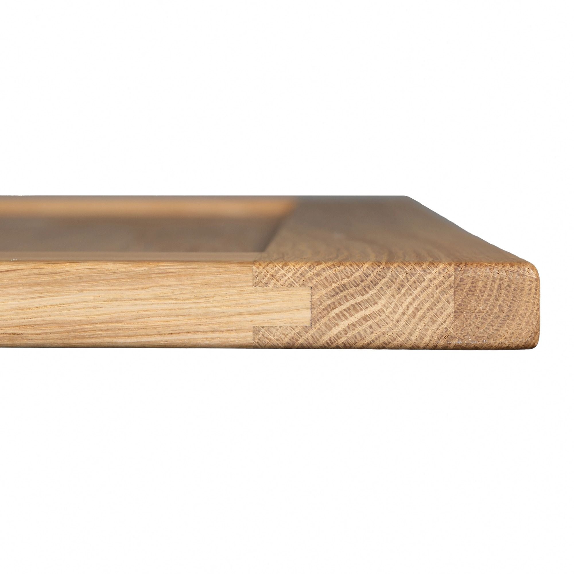 Oak front panel – minimalist kitchen, Nizio arrangement