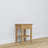 Bedside table N01 oak natural oak – open drawer, bedside storage compartment