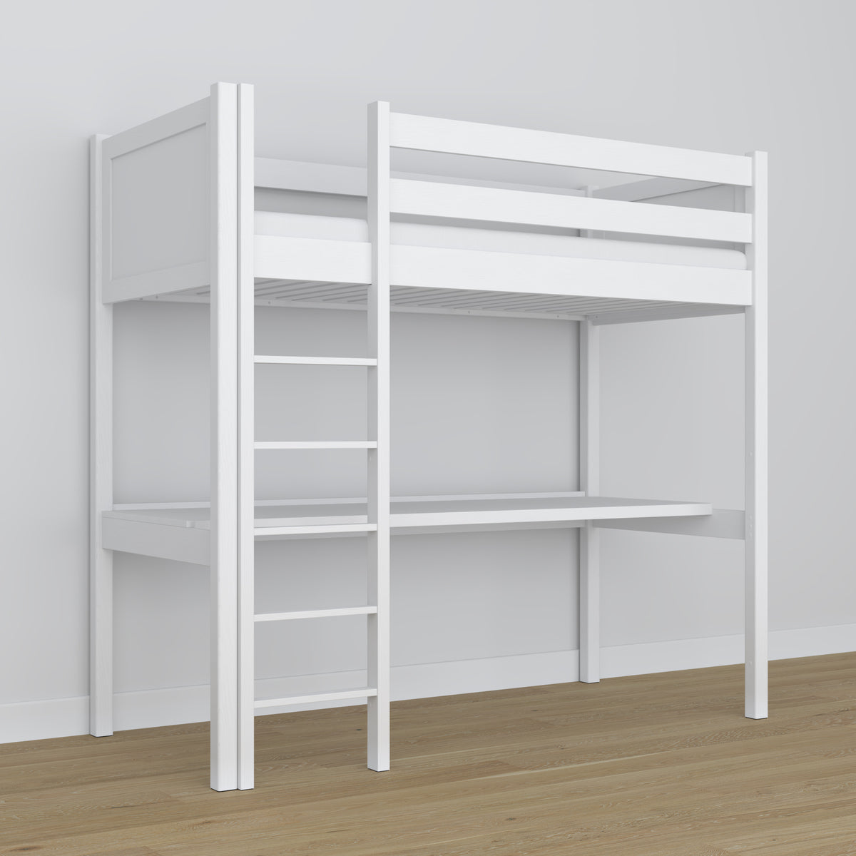 Nizio pine slatted base for loft bed – compatible with every model