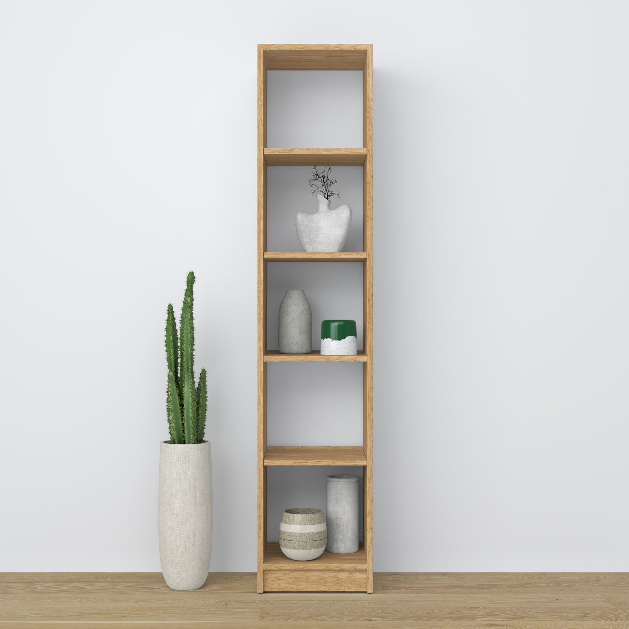 Oak shelf N01 oak natural