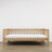 Łóżko sofa N03 sosna naturalna – dodatkowy widok, lite drewno sosnowe