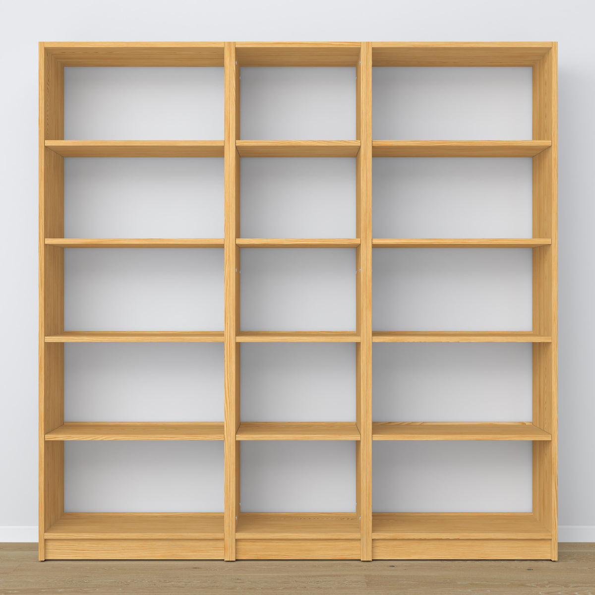 Wooden shelf N01 natural pine