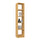 Wooden shelf N01 natural pine
