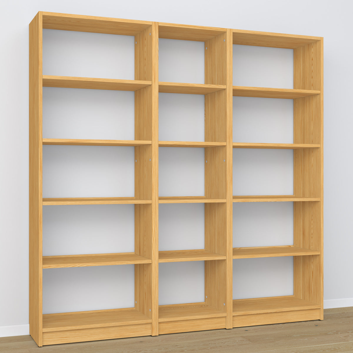 Wooden shelf N01 natural pine
