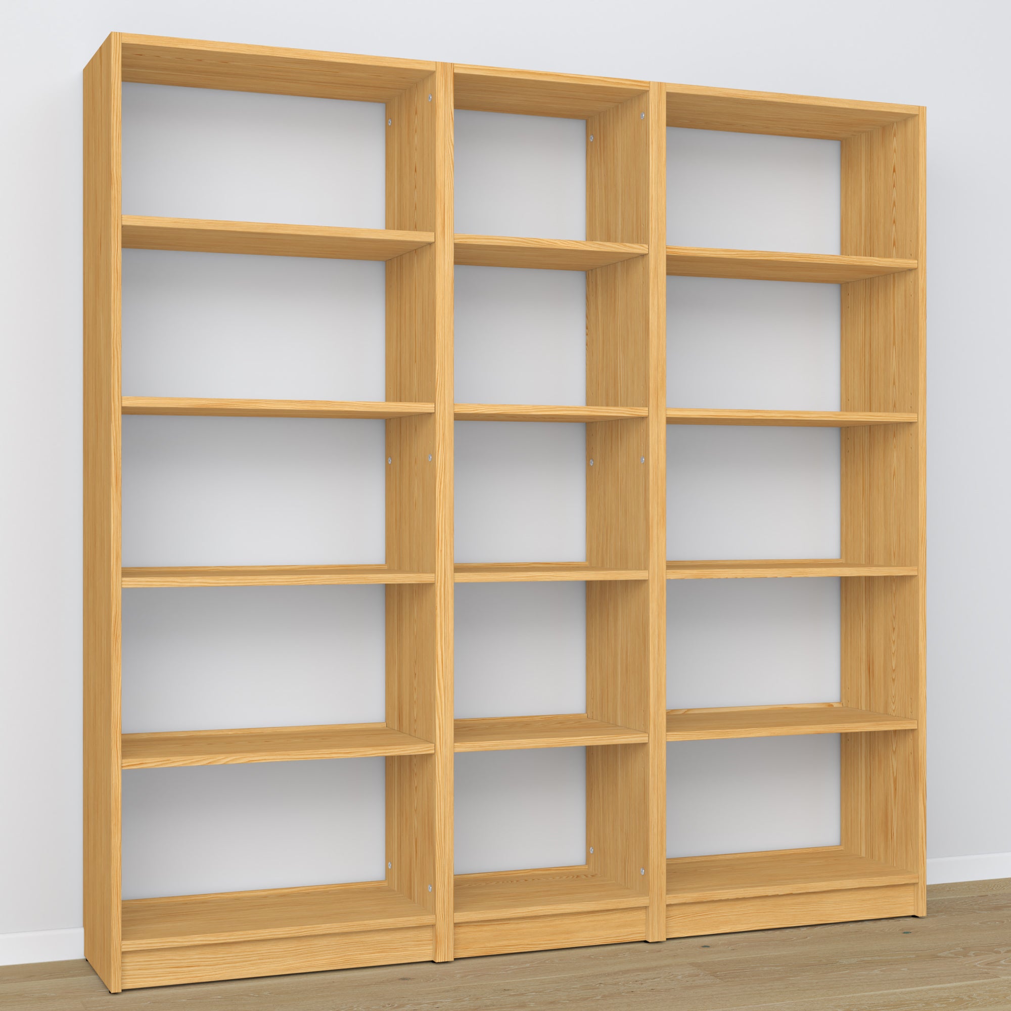 Wooden shelf N01 natural pine