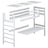 Loft Bed with Desk N01 RAL/NCS – Wooden, Color Matched to Your Interior, Nizio Home