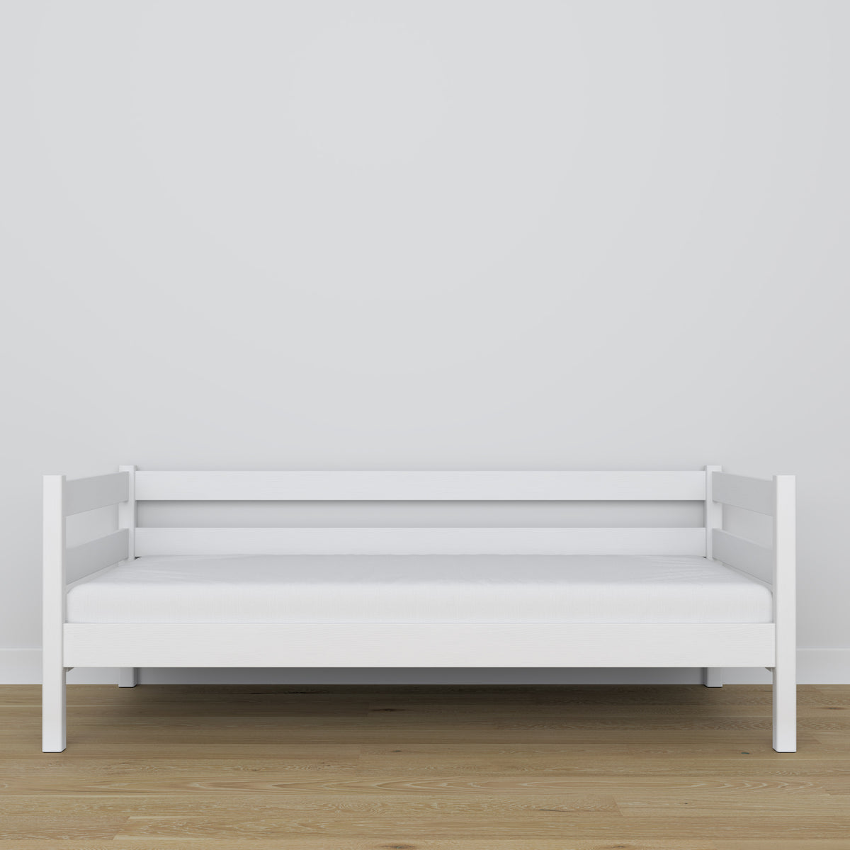 Łóżko sofa N01 biały – dodatkowy widok, ekologiczne drewno