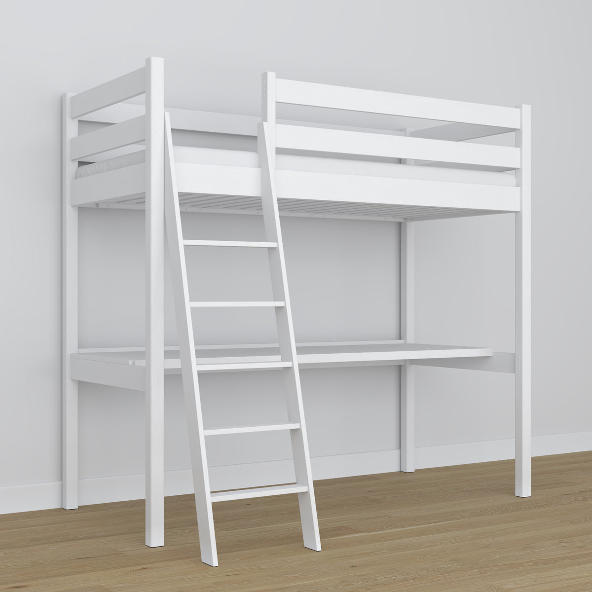 Nizio pine slatted base for loft bed – compatible with every model
