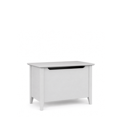 Holztruhe Scandi grau
