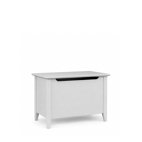 Holztruhe Scandi grau
