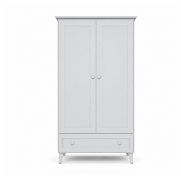 Holzschrank 2D1S Scandi grau
