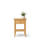 Pine bedside table 1S N01 Scandi natural pine
