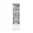 Holzregal 1S 57 Scandi weiß