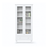 Wooden display cabinet 1S 90 Scandi white